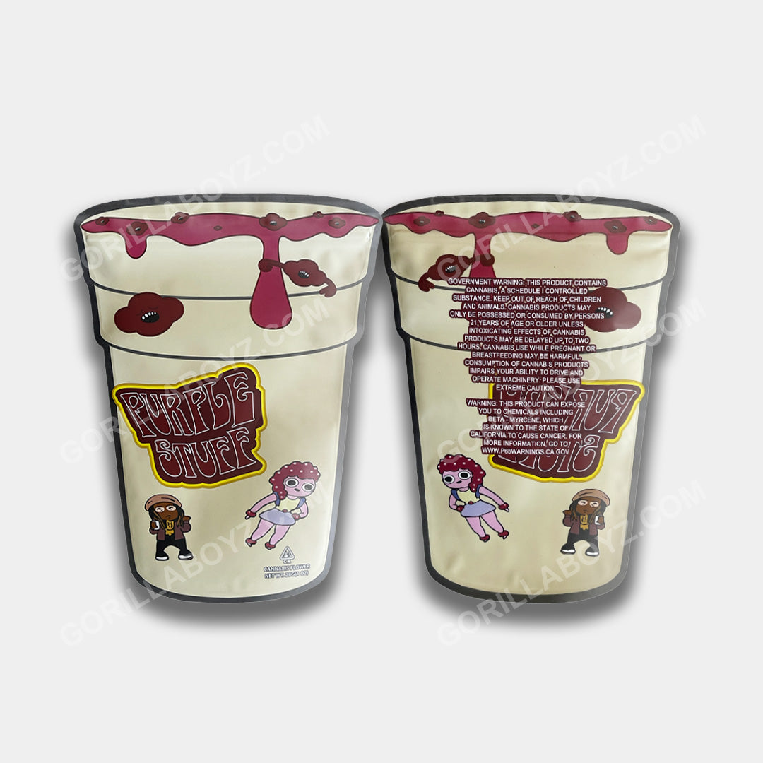 Purple Stuff 1 ounce mylar bags