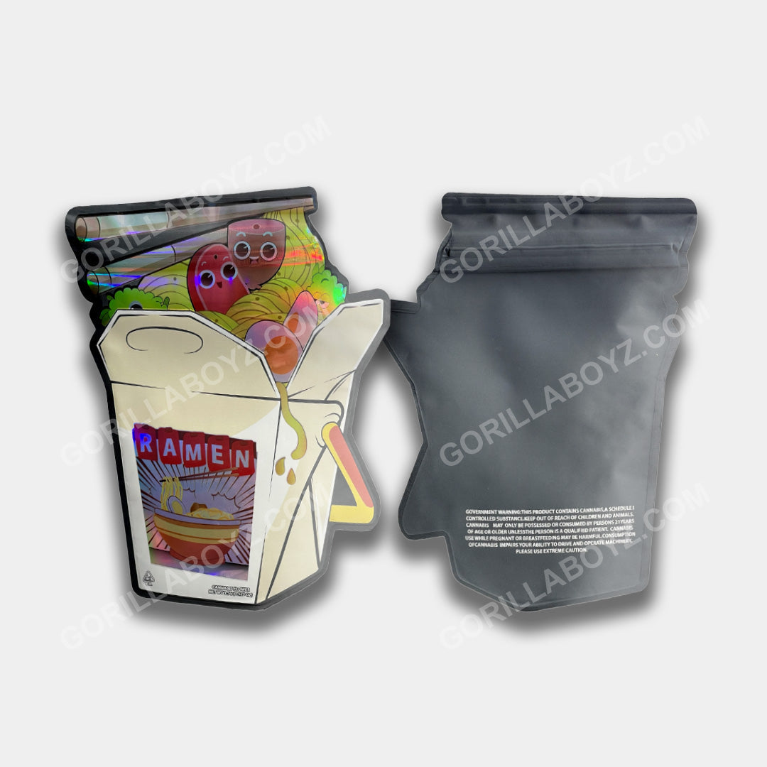 Ramen mylar bags 3.5 grams