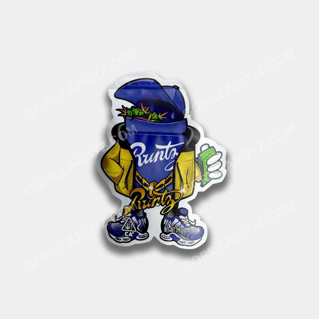 Runtz 3D custom mylar bags