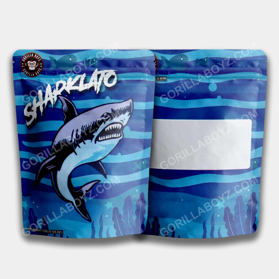 sharklato mylar bags