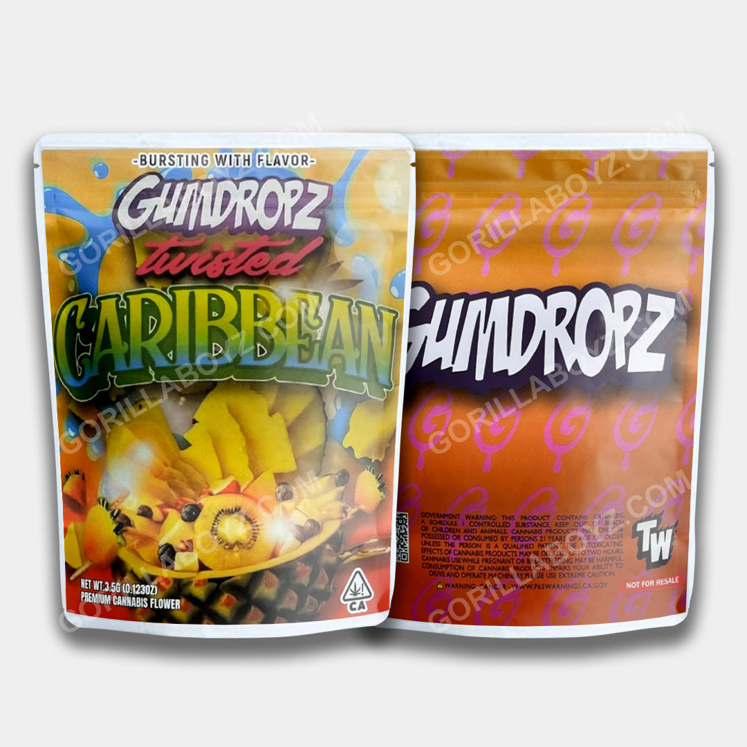 Twisted Caribbean Mylar Bag 3.5 Grams