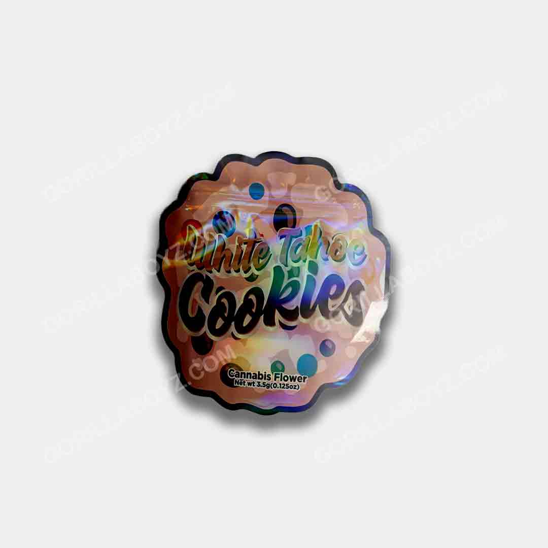 White Tahoe mylar bags 3.5 grams 3D