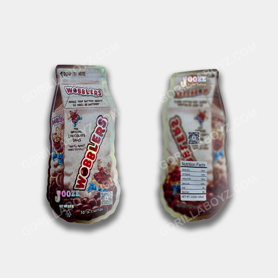 Wobblers mylar bags 3.5 grams