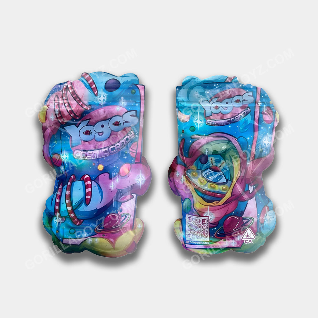 Yogos Cosmic Candy 3.5 gram mylar bags