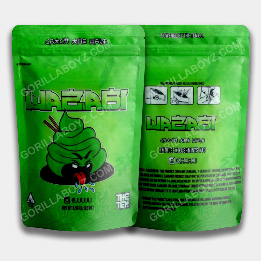 Zushi Wazabi Mylar Bag