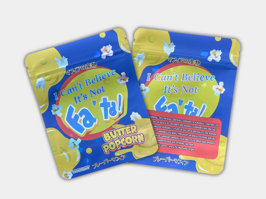Can't Believe It's Not Fa'Ta (Butter Popcorn) Mylar Bag 3.5G