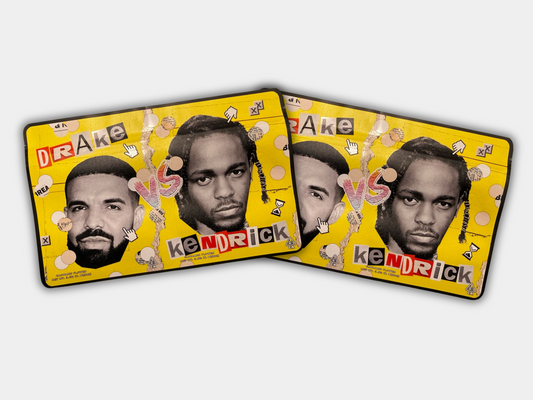 Drake vs Kendrick 7G Mylar Bag