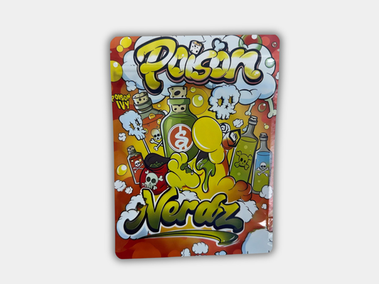 Poison Nerdz 28G (1oz) Mylar Bag