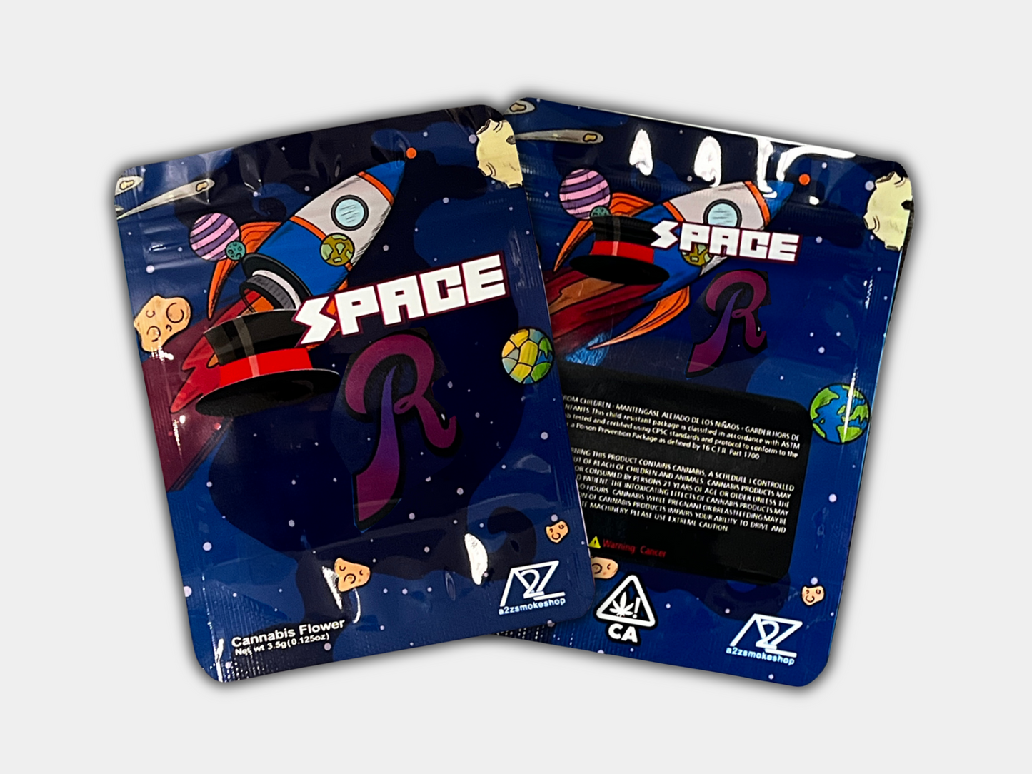 Space Mylar Bag 3.5 Grams