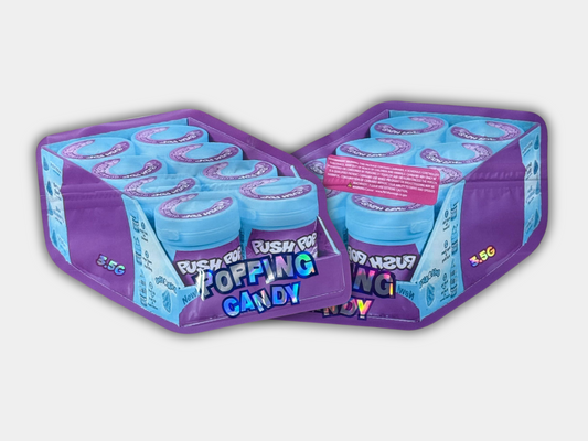 Purple Popping Candy Mylar Bag 3.5 Grams