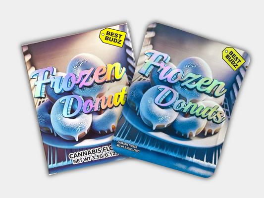 Frozen Donut 3.5g Mylar Bag with BOX