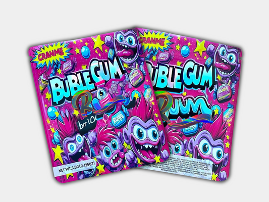 3D Bubblegum Box with 3.5G mylar Bag