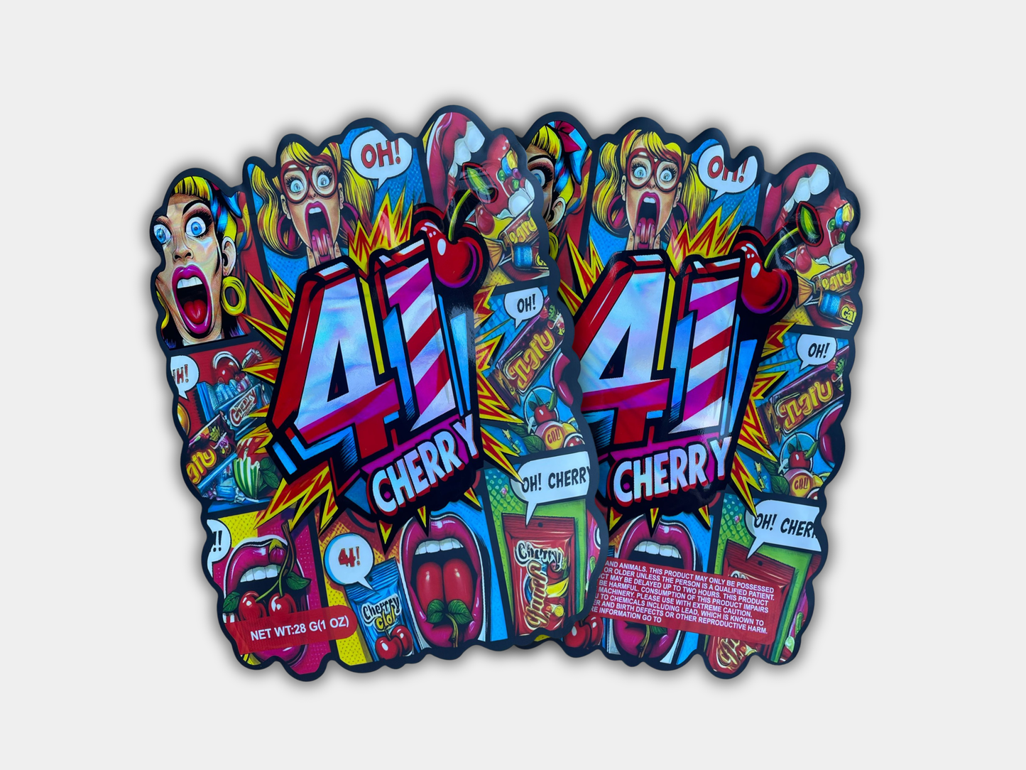 41 Cherry 28G (1oz) Mylar Bag