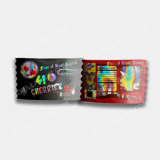 41 Cherriez holographic 3.5 grams mylar bags