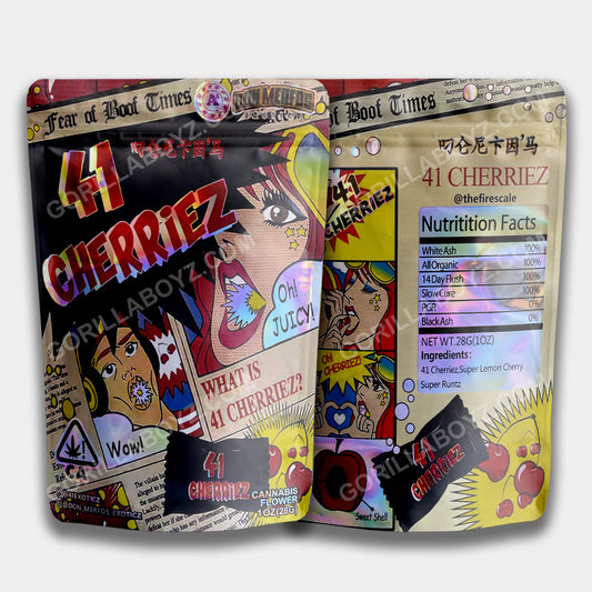 41 Cherriez 1 ounce mylar bags