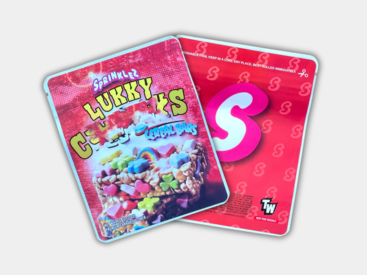 Lukky C's Cereal Bars Sprinkles Mylar Bag 3.5 Grams