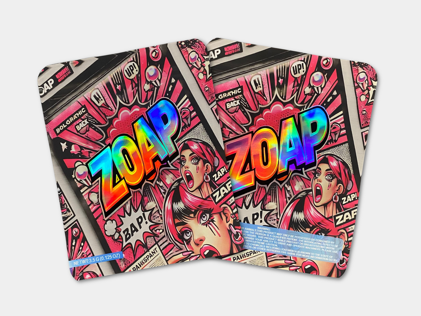Zoap 3.5G Mylar Bag