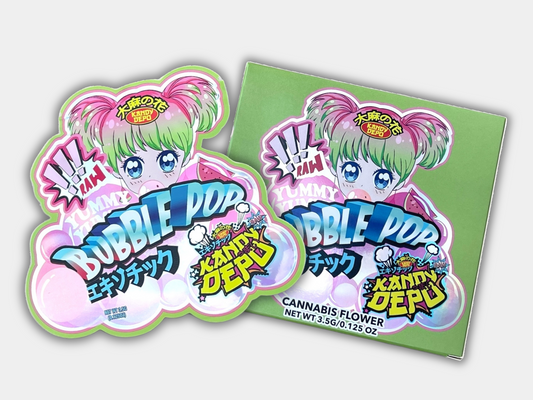 Kandy Depo Bubble Pop Mylar Bag with BOX