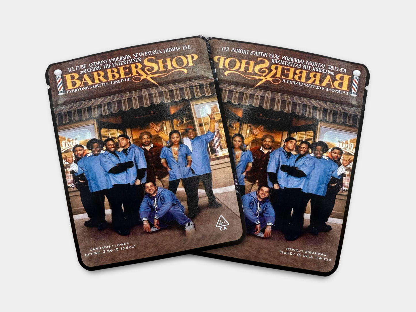 Barbershop 3.5G Mylar Bag