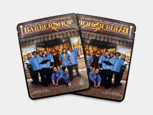 Barbershop 3.5G Mylar Bag
