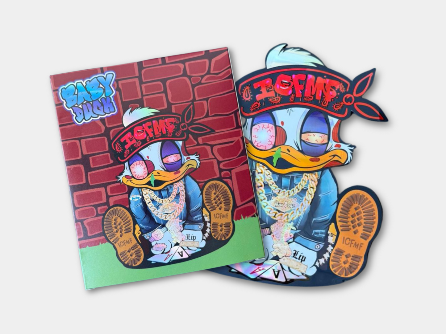 Baby Duck 3.5G Mylar Bag + Box