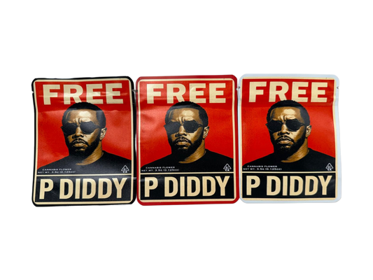 FREE P DIDDY 3.5G Mylar Bag