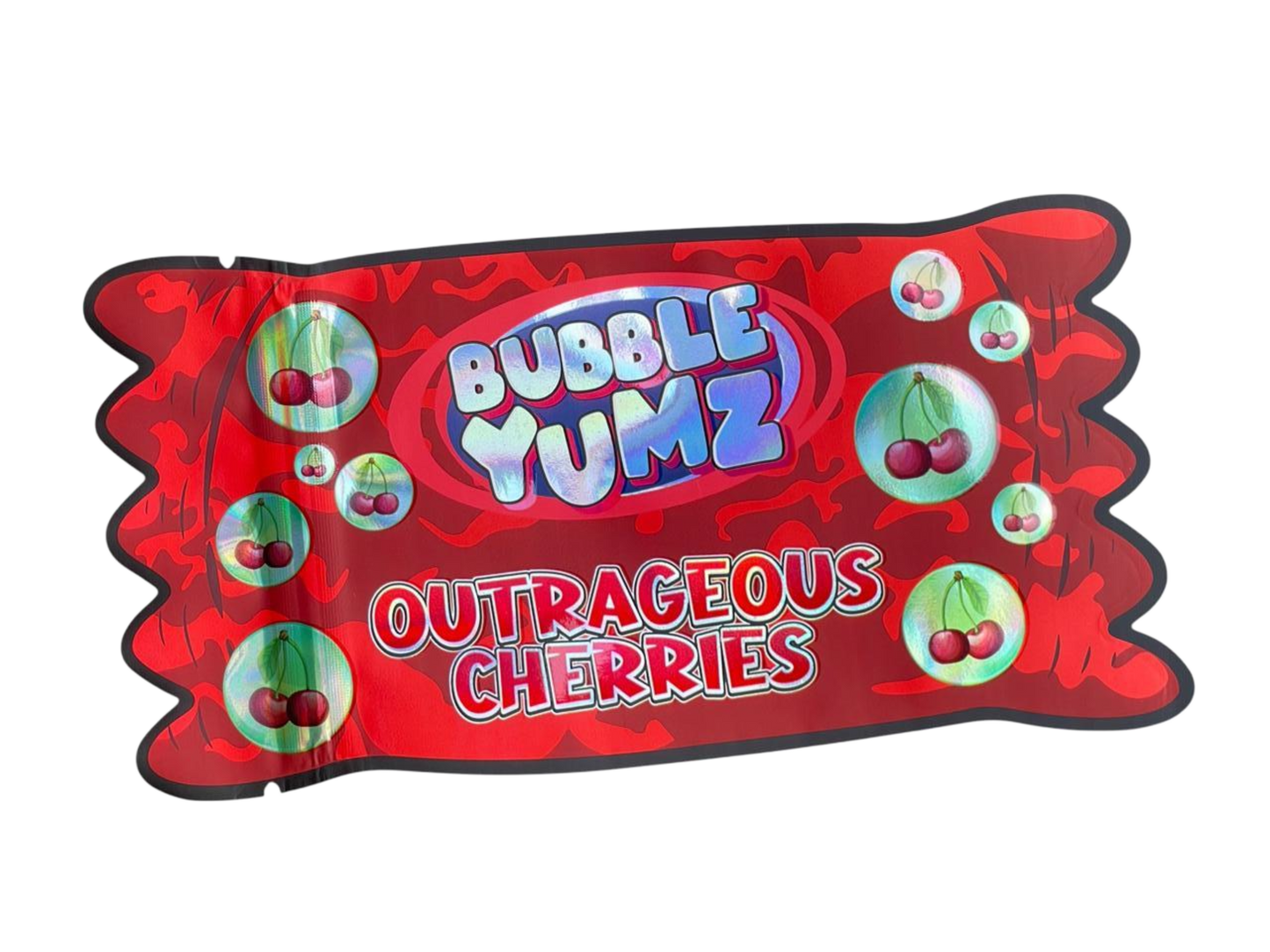 Bubble Yumz 3.5G Mylar Bag – Outrageous Cherries Edition