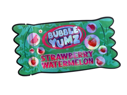 Bubble Yumz 3.5G Mylar Bag – Strawberry Watermelon Edition