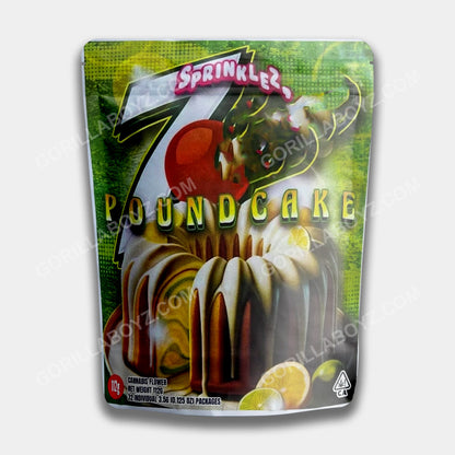 Sprinklez 7 Pound Cake 112 Gram - 1 Pound sticker Mylar Bag