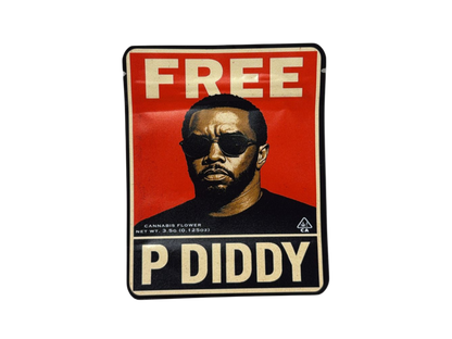 FREE P DIDDY 3.5G Mylar Bag