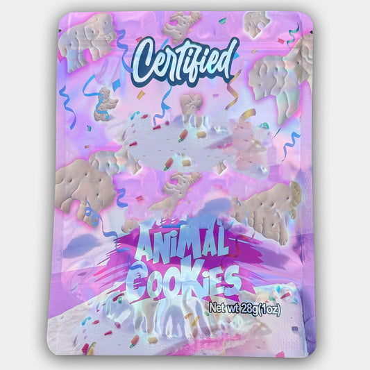 Animal Cookies Mylar Bag 1 Ounce 