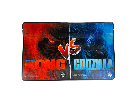 Kong vs Godzilla 7G Mylar Bag