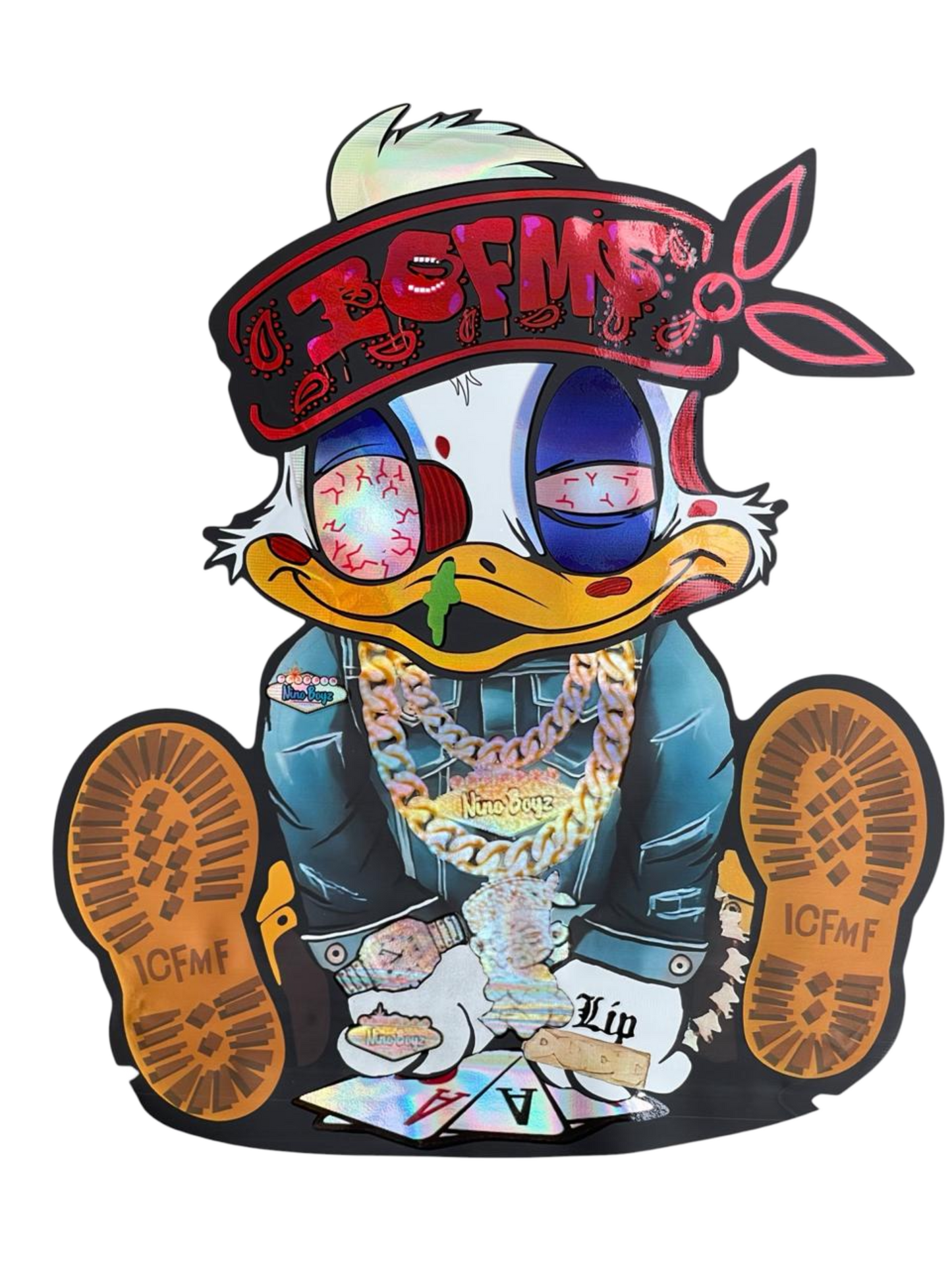 Nino Boyz 3.5G Mylar Bag – ICFMF Duck Edition