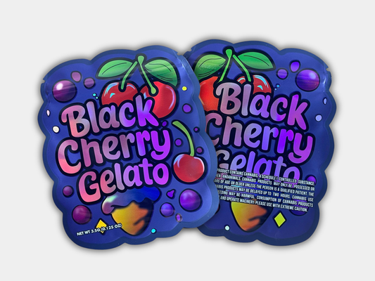 Black Cherry Gelato 3.5G Mylar Bag