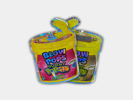 Blow Pops Gummy Pops 3.5g Mylar Bag