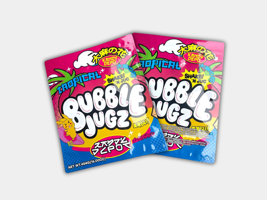 Bubble Bugz Tropical Mylar Bag 16 Oz (1lb)