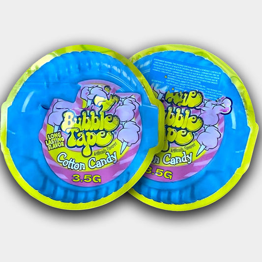 Bubble Tape Cotton Candy Mylar Bag 3.5G