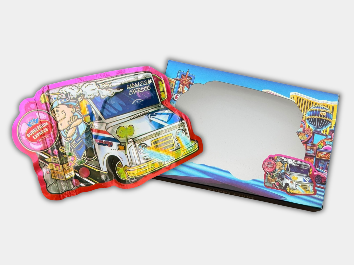 Bubblegum Express Mylar Bag + Matching Box (3.5G)
