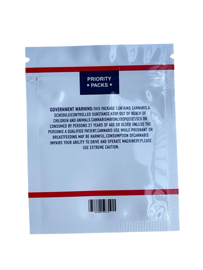 Priority Packs 1G Mylar Bag – Small Flat Rate Edition