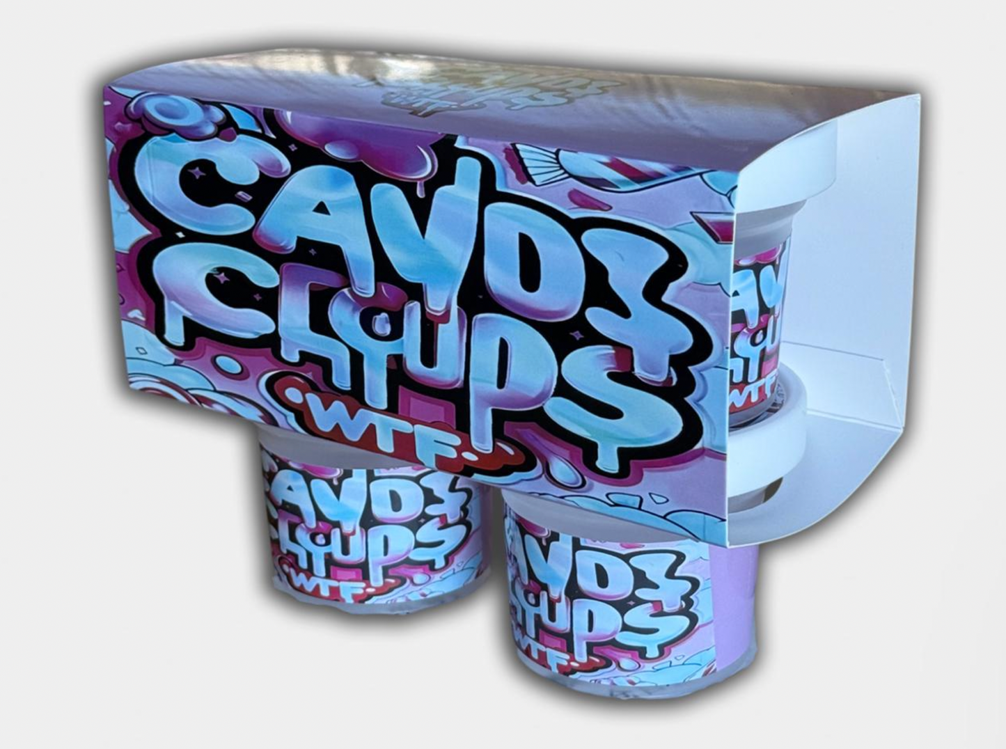 Candy Clouds 4 Jar Set with Box (3.5g Ice Cream Jar Set)
