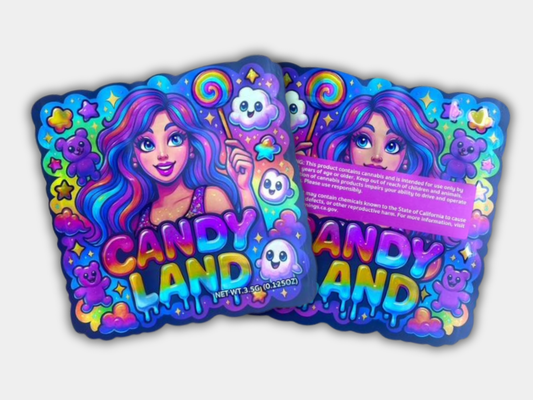 Candy Land 3.5G Mylar Bag