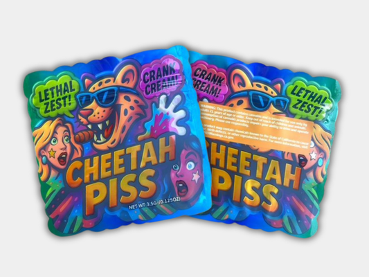 Cheetah Piss 3.5G Mylar Bag