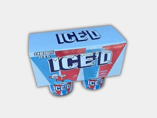 Cherry Iced 4 Jar Set with Box (3.5g Yogurt Jar Set)