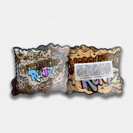 Chocolate Chip Mylar Bag 3.5 Grams