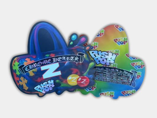 Chrome Hearts Push Pop Z 3.5G Mylar Bag