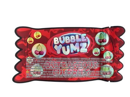 Bubble Yumz 3.5G Mylar Bag – Outrageous Cherries Edition