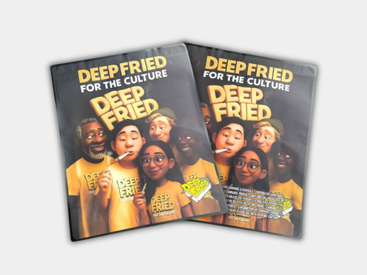 Deep Fried For The Culture Deep Fried Sticker (16oz) 1lb Mylar Bag