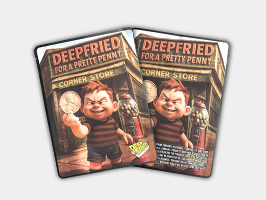 Deep Fried For a Pretty Penny Sticker (1oz) Mylar Bag