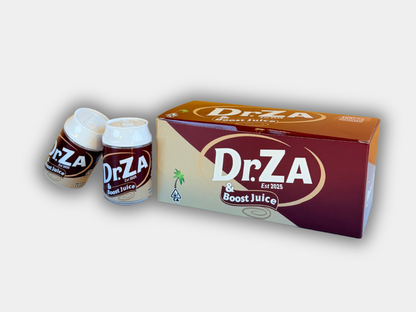 Dr. ZA & Boost Juice Soda Cans – Master Box (8 Cans)