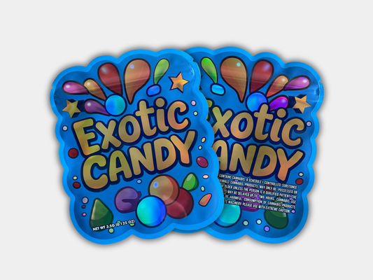Exotic Candy 3.5G Mylar Bag